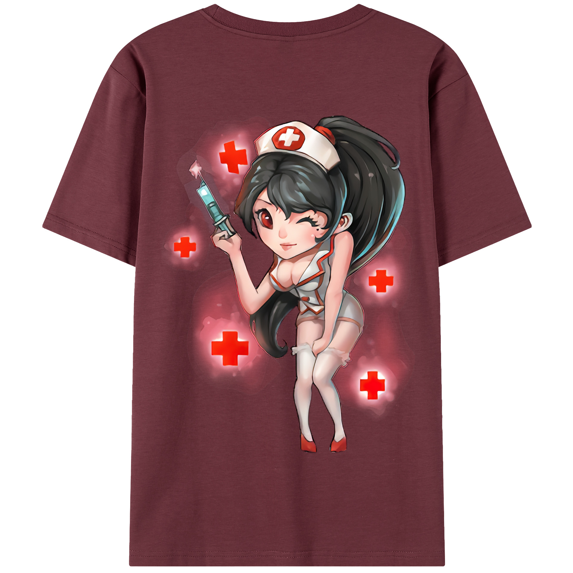 リーグ・オブ・レジェンド League of Legends LOL 綿100％半袖Tシャツ（背面プリント）